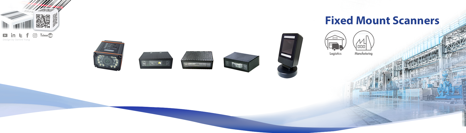 Festmontierte Scanner